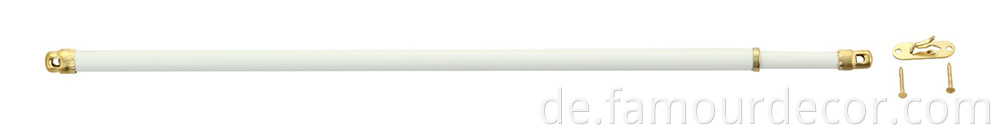 Sturdy Coffee Rod Hardware Curtain Accessories